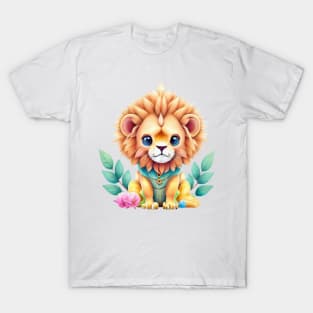 cute colorful lion T-Shirt